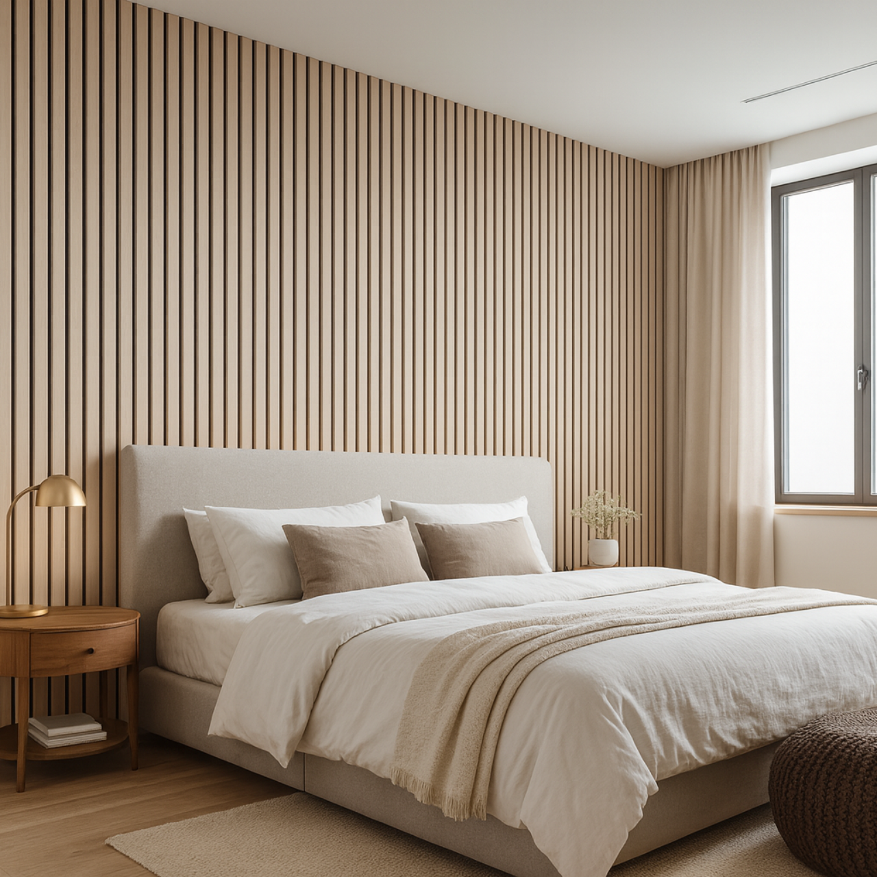 Painel Ripado Madeira - Maple