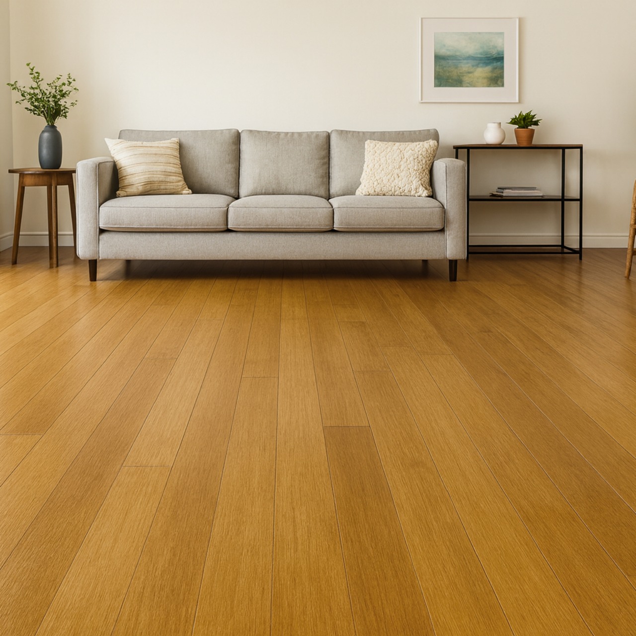 Pavimento flutuante em Bambu - Light